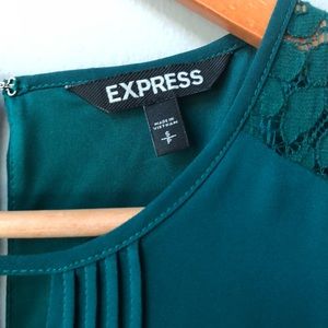 Royal Green Express Dress